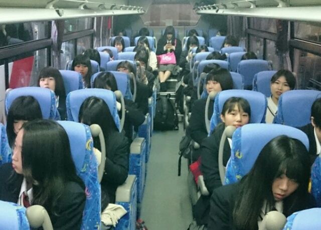 31日 木 修学旅行 バス出発 兵庫県立小野工業高等学校長のblog