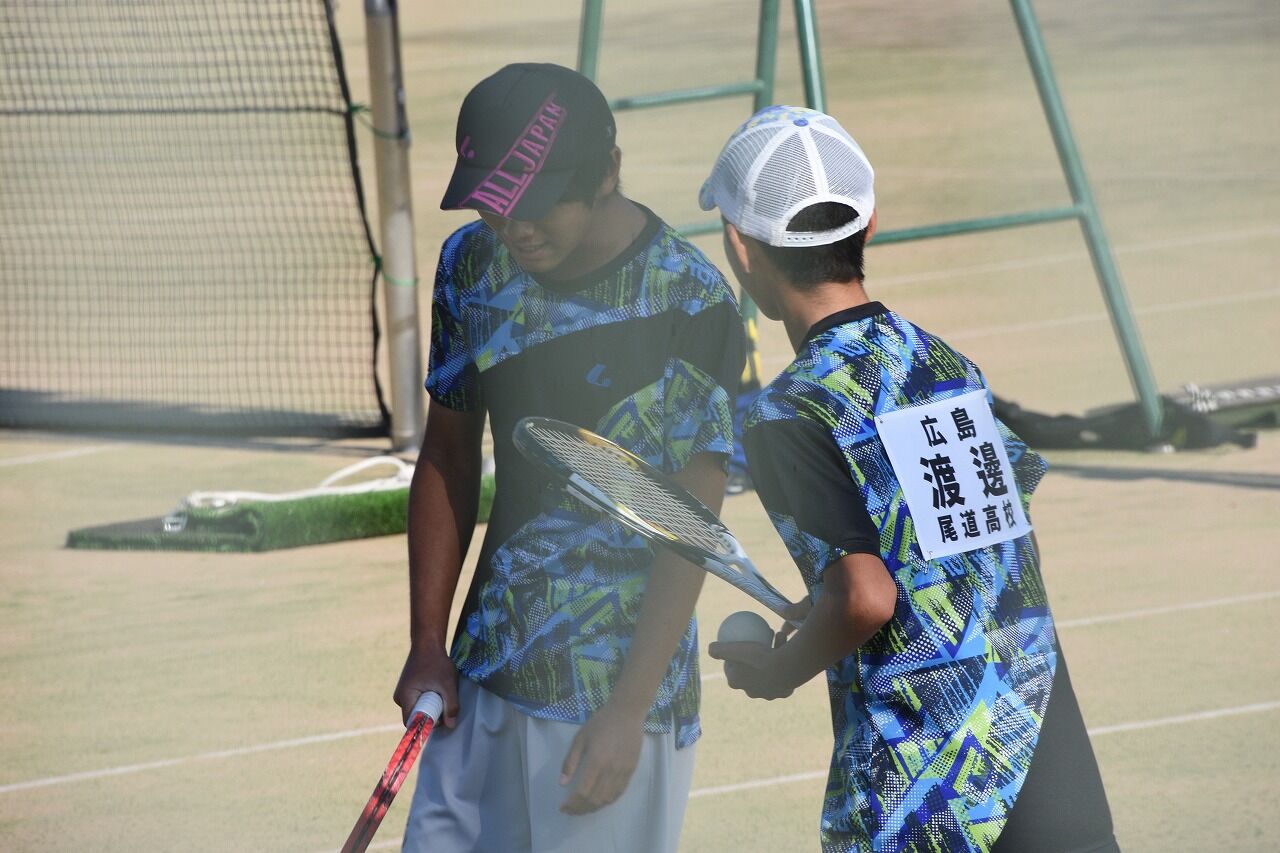 第69回 広島県高等学校ソフトテニス新人選手権大会（個人戦） : 『尾道の風』の吹くところ（尾道高等学校ソフトテニス部）