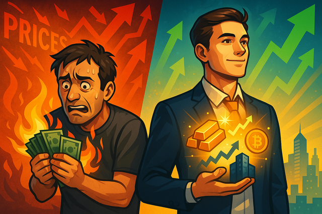 【悲報】投資アンチさん「投資はリスク！」→ワイ「インフレ時代に投資しない方がリスクやぞ」投資アンチ「？？？」