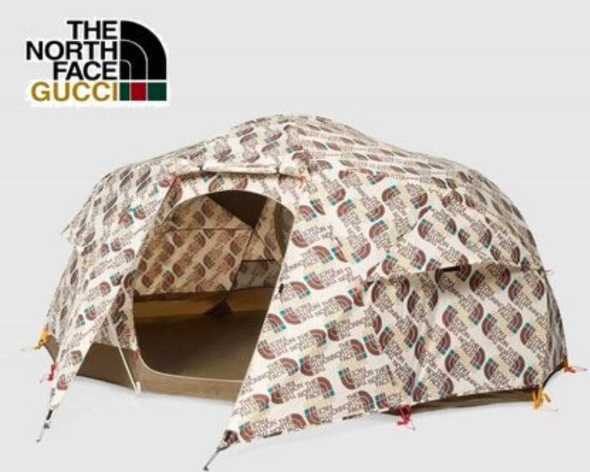 テントバカの珍しいコラボテント情報(GUCCI×THE NORTH FACEコラボ