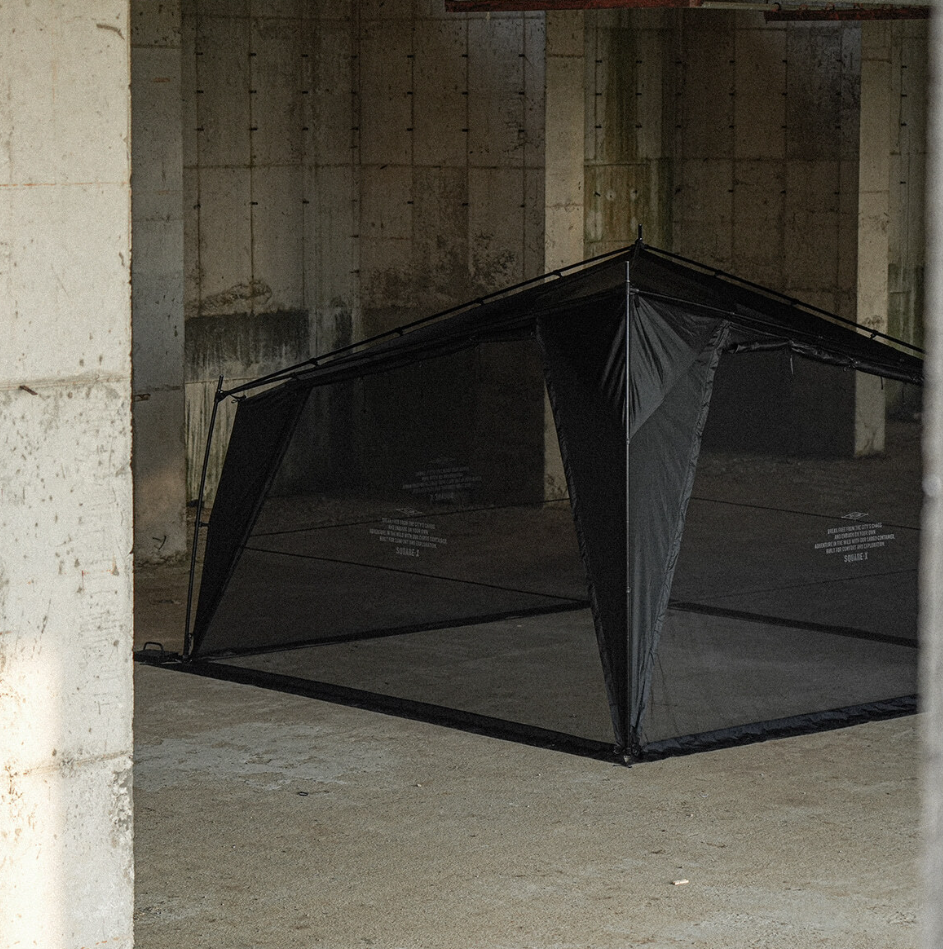 テントバカの新作テント情報 (CARGO CONTAINER [CC] SQUARE-X
