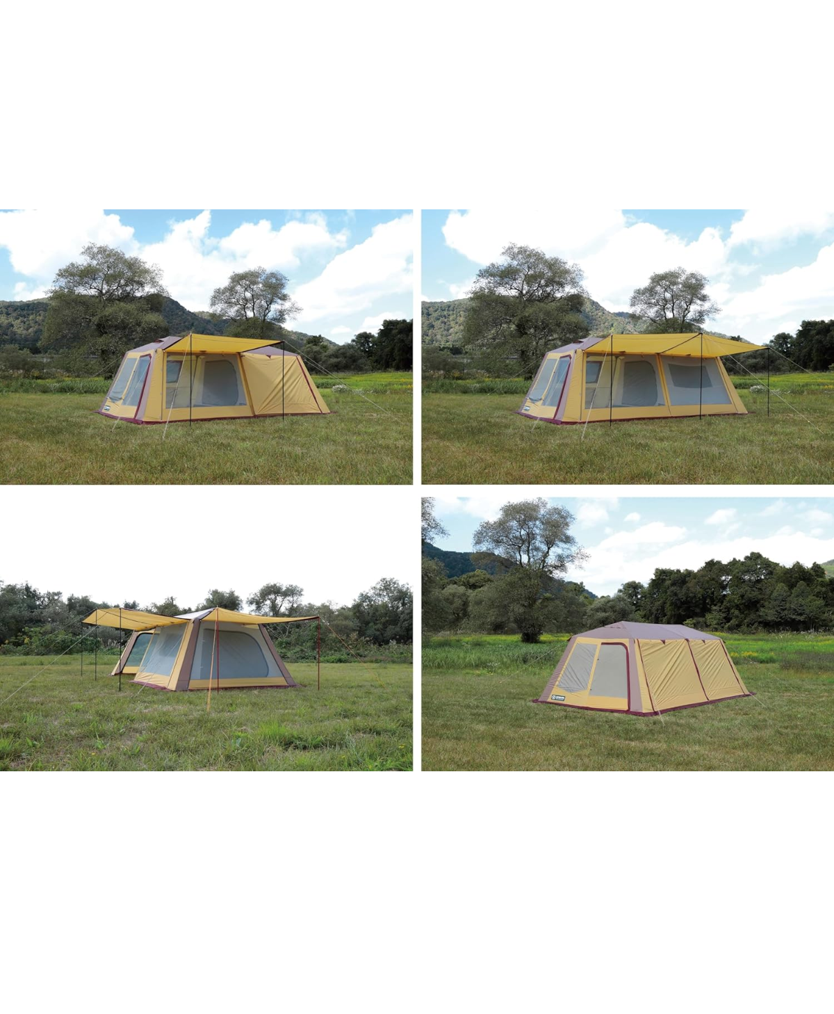 収納袋付き！EARTH DOME 240 グランドシート + フロアマットセット