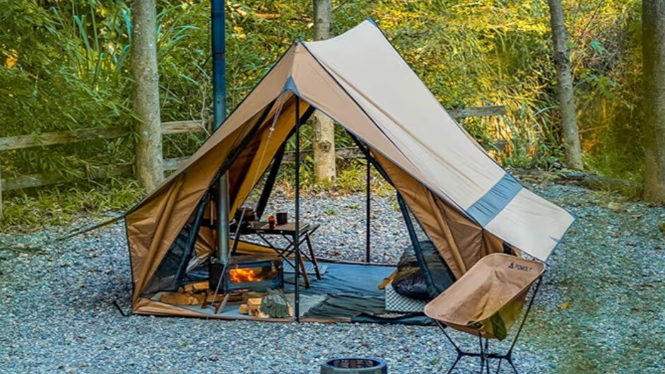 テントバカの新作テント情報 POMOLY CHALET 70 Max : テントバカの
