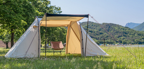 テントバカの気になるテント情報(レトロス バイカーシェルター+拡張