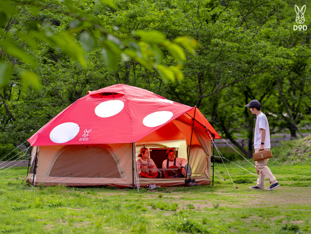 テントバカの気になるテント情報(DODデカキノコテント) : テントバカの 