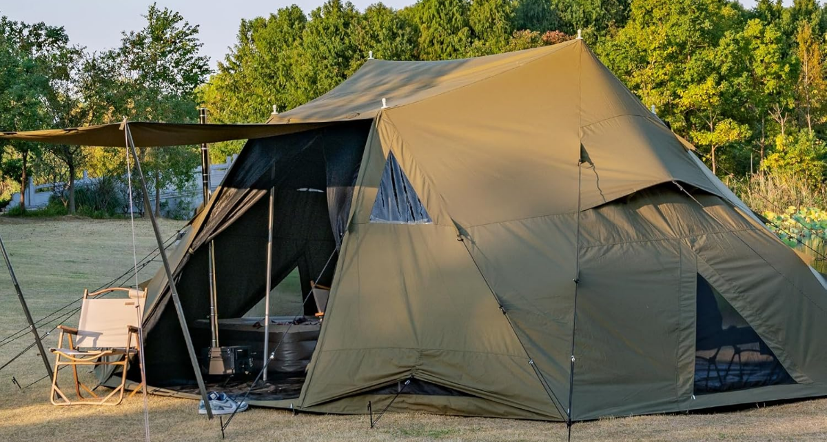 テントバカの新作テント情報(Tomount大型シェルターテント