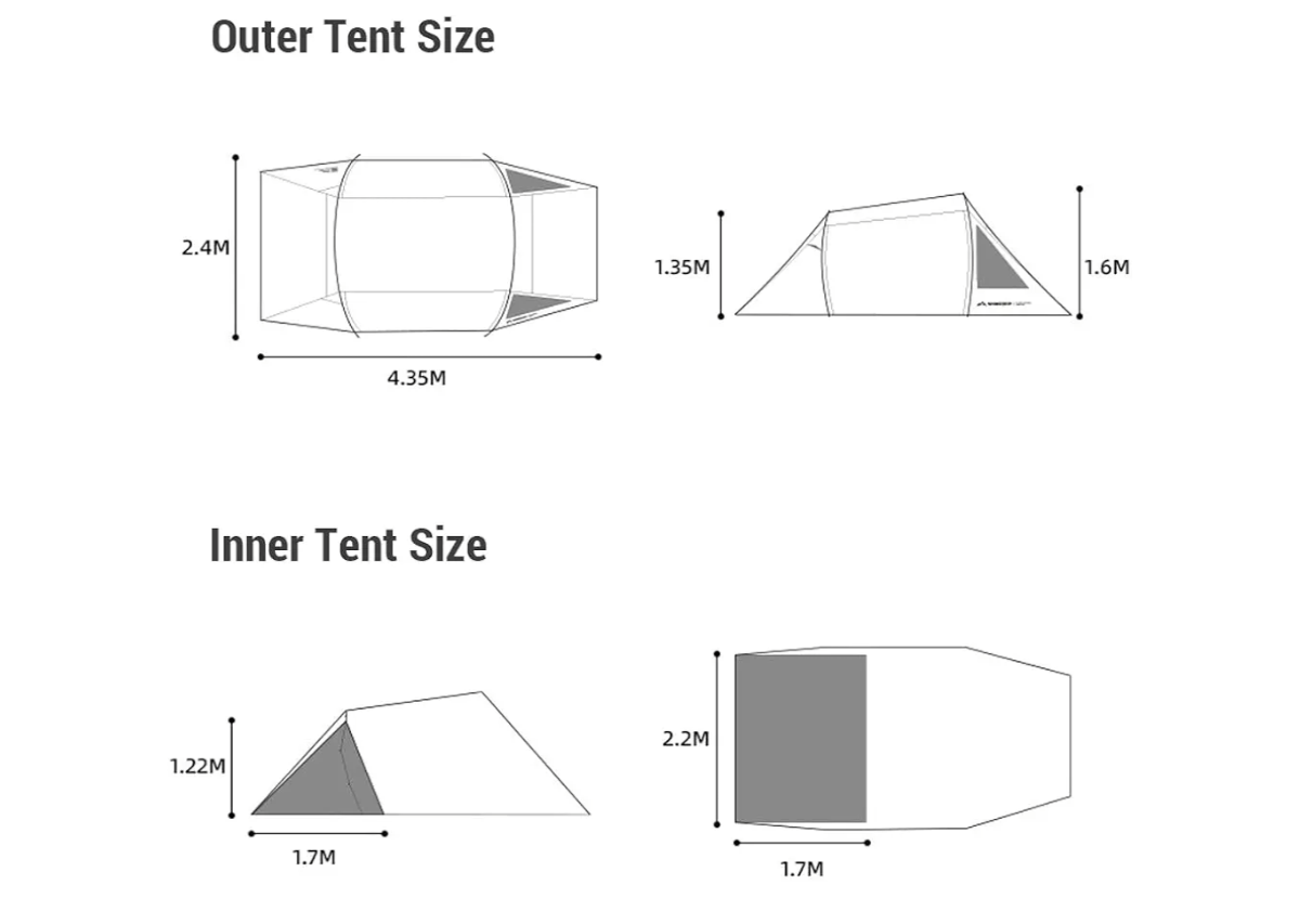 テントバカの気になるテント情報(HXBEE SHINETRIP) : テントバカの