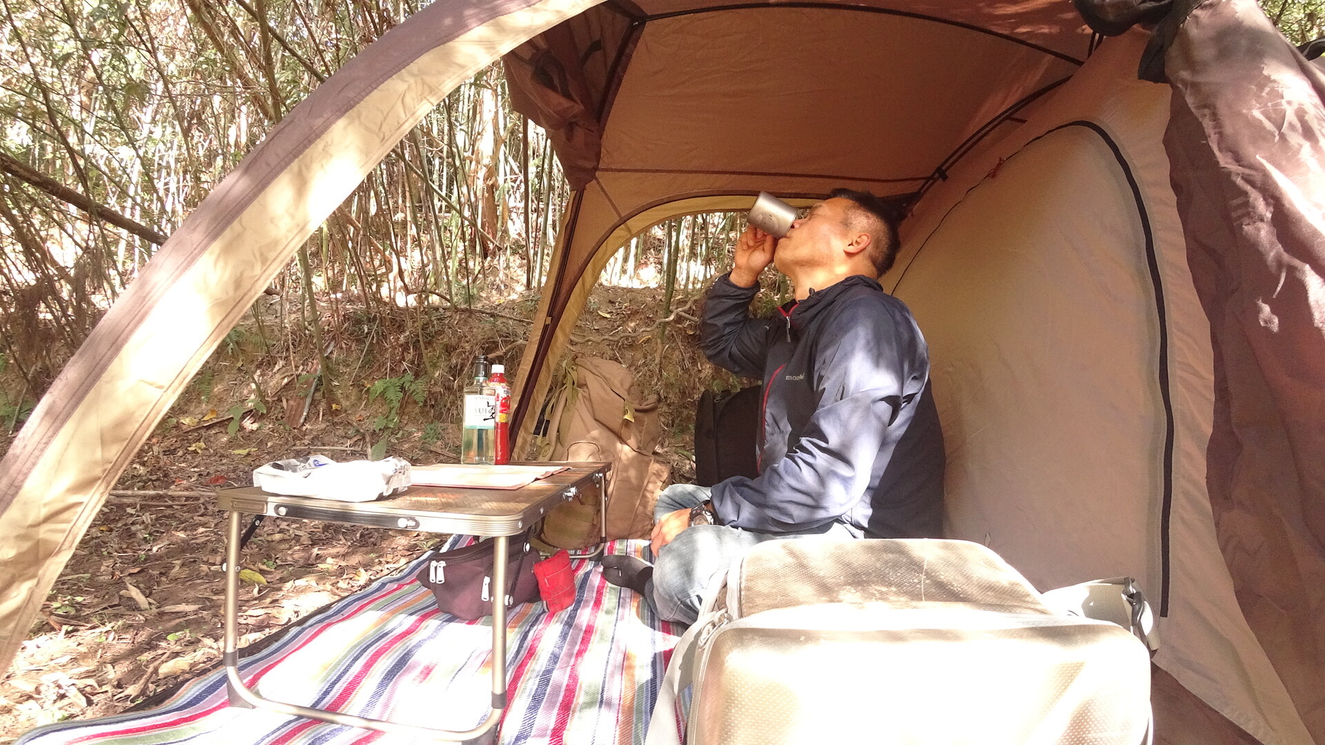 ステイシーファルダお座敷ソロキャンプ : テントバカのキャンプ ステイシーファルダお座敷ソロキャンプ : テントバカのキャンプ