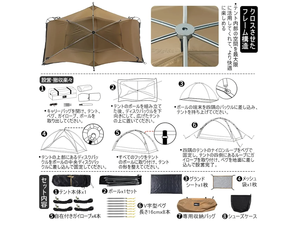テントバカの新作テント情報(soomloom RENATTA) : テントバカの