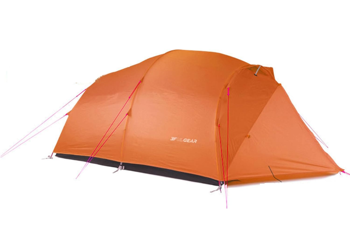 タグ付 3人用ULテント 3F UL GEAR QINGKONG 3グレー 新品タグ付】
