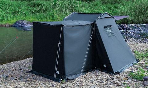 CABIN ロッジテント TC テントバカの新作テント情報 (GOGlamping CABIN