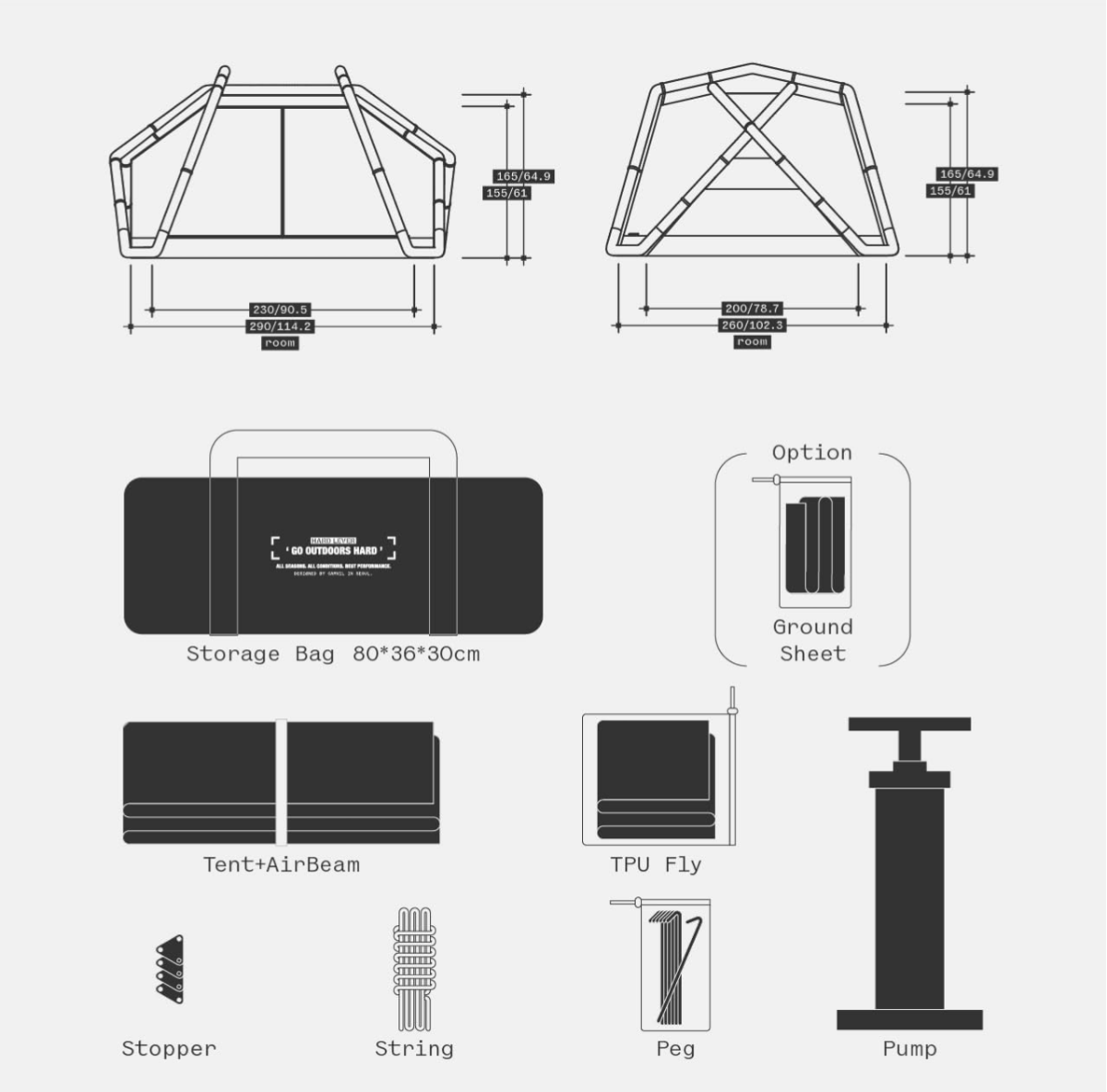 テントバカの新作テント情報(ケムビル カニ4p) : テントバカの