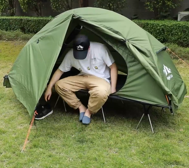 テントバカの気になるテント情報(Nightcatキャンピングコットテント