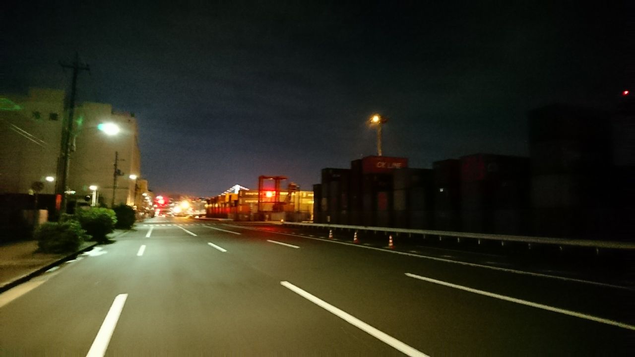 夜の品川埠頭へ 遅くとも 遅いなりに