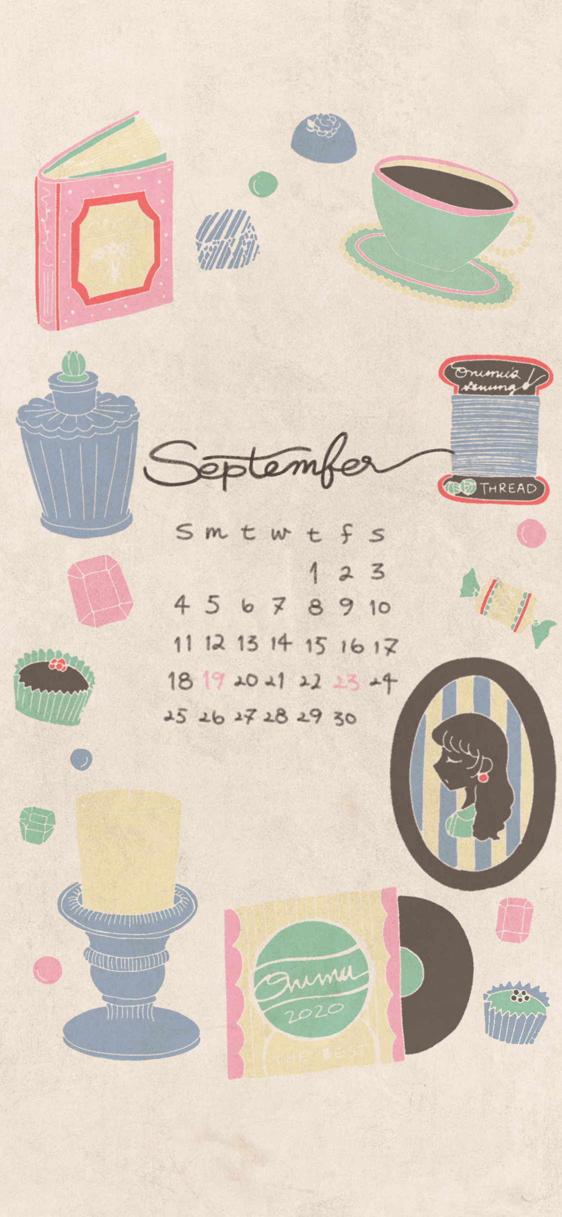 September Calendar 2022｜9月のカレンダーとこれからのOnunu。