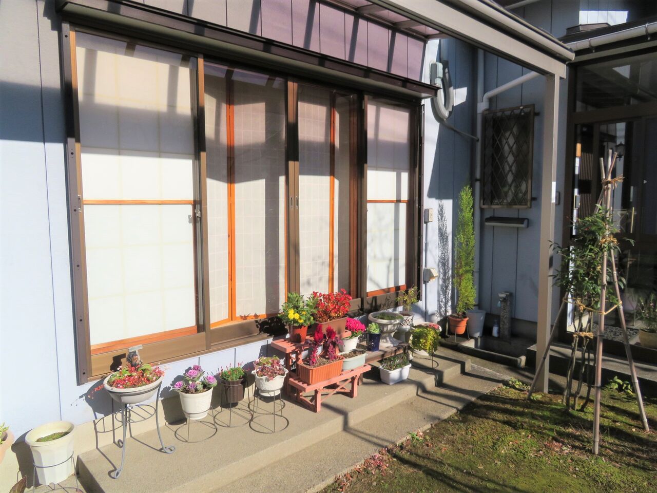 窓の冬囲い 銀の呟き