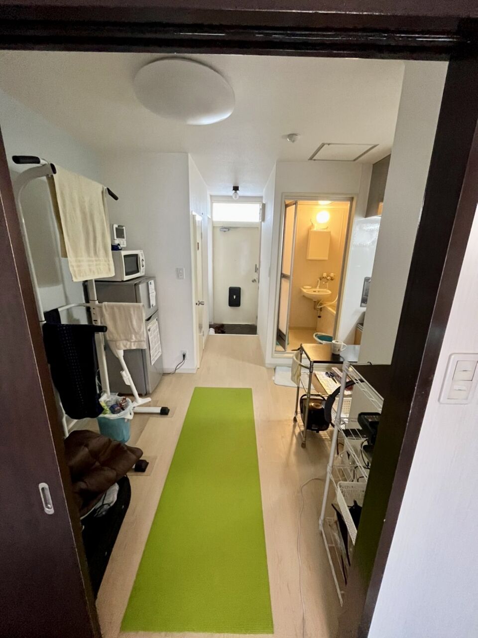 ここが息子宅 築40年の1kボロアパートであります W 真珠と珊瑚の狭間から