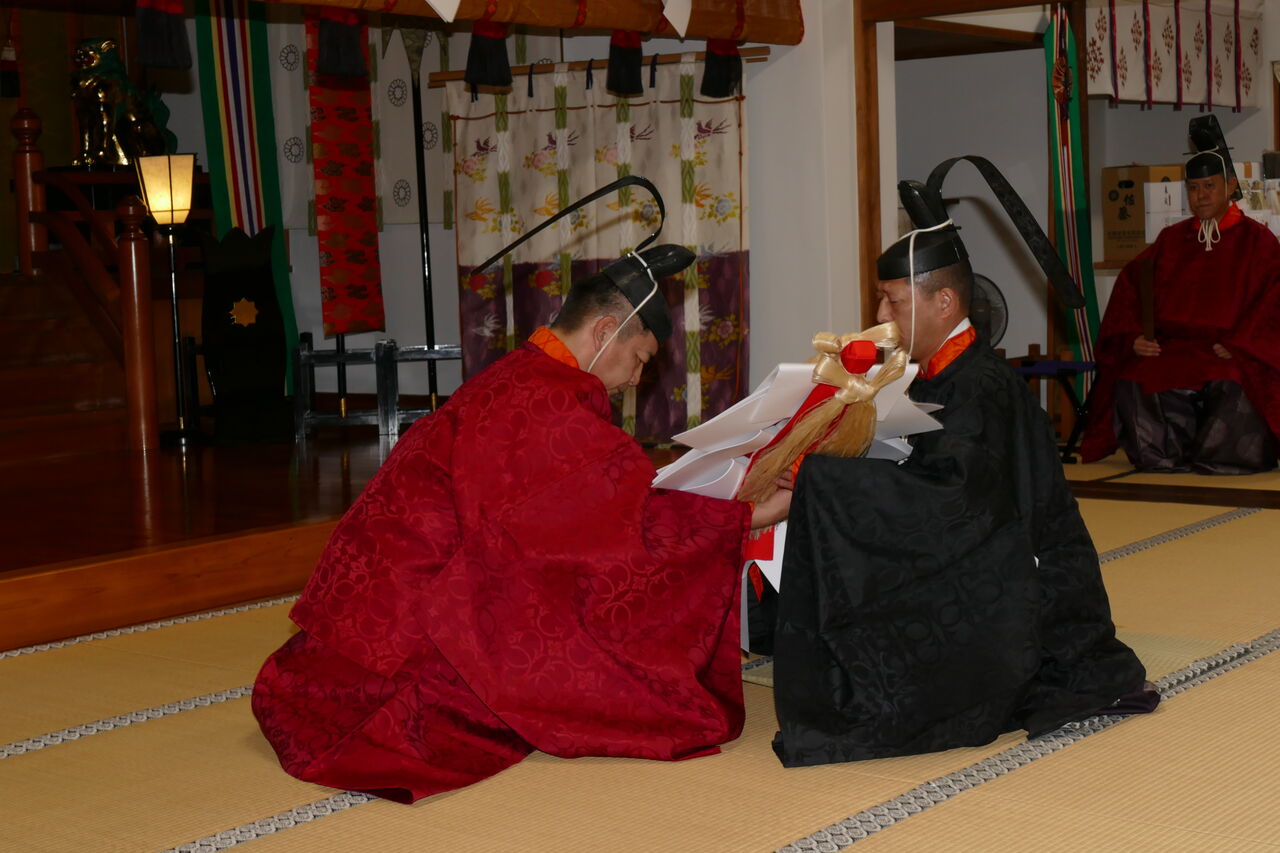宮司のつぶやき神道大教での大祭奉仕