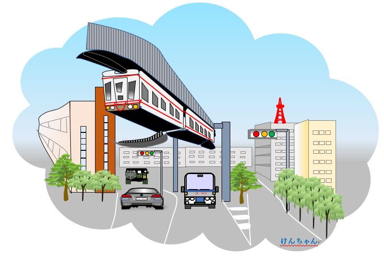 湘南モノレール 栃木市おおひらpcクラブ イラストblog