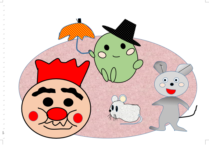 ネズミとアンパンマン 栃木市おおひらpcクラブ イラストblog