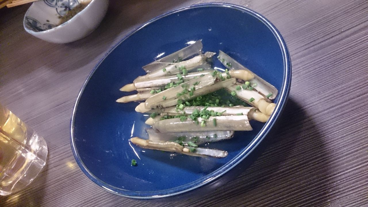 小倉北区 まんねん食堂 ごまさば マテ貝の酒蒸し ぶりかま 大神商店のblog