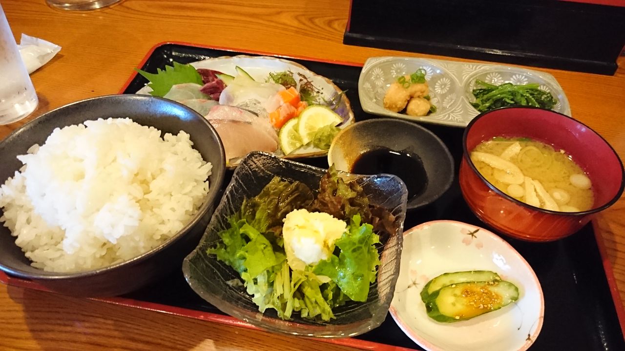 小倉南区 森也食堂 お刺身定食 大神商店のblog 小倉南区 森也食堂 お刺身定食 大神商店のblog