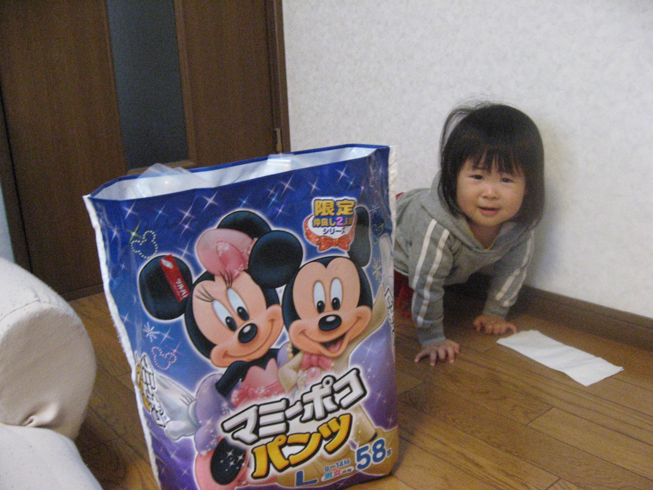マミーポコパンツ 限定デザイン ミッキー ミニー 今日のすみちゃん