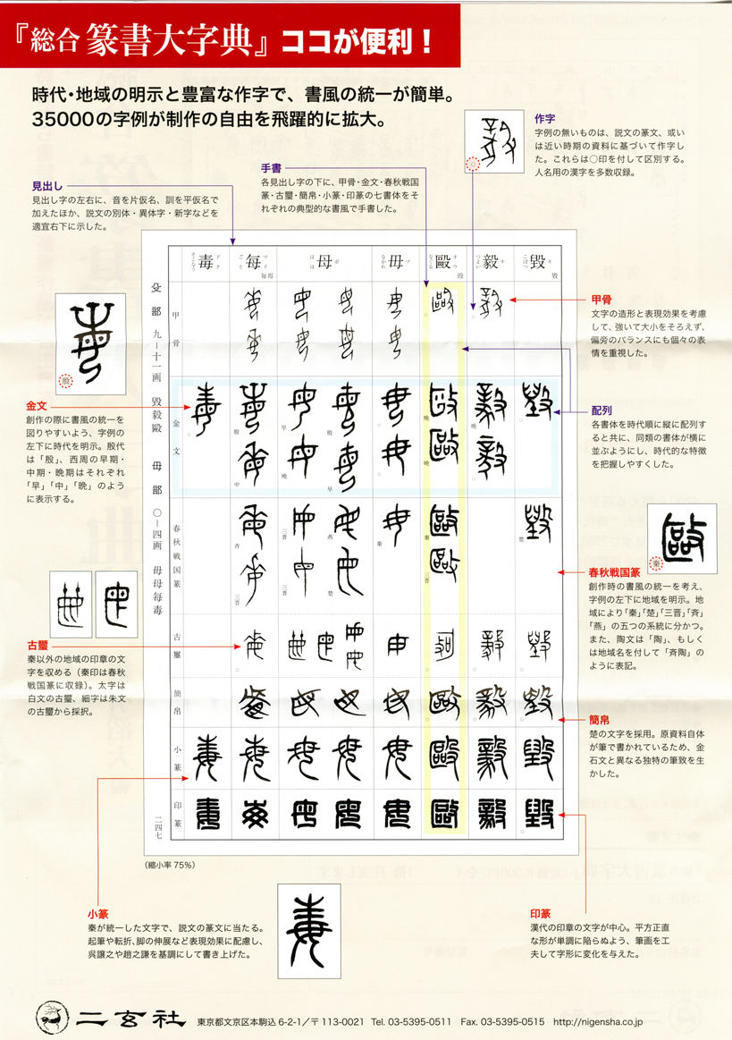 王羲之大字典 - 書道具古本買取販売 書道古本屋