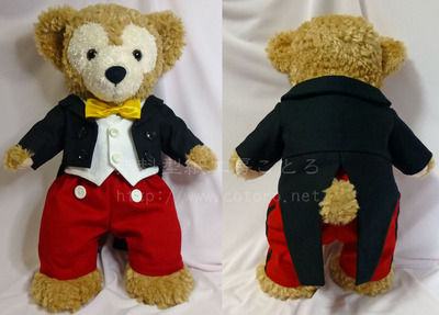 無料型紙 ダッフィー シェリーメイのコスチューム作り方 1 2 コスプレ情報館 コスプレ衣装 作り方 コート コスプレ情報館