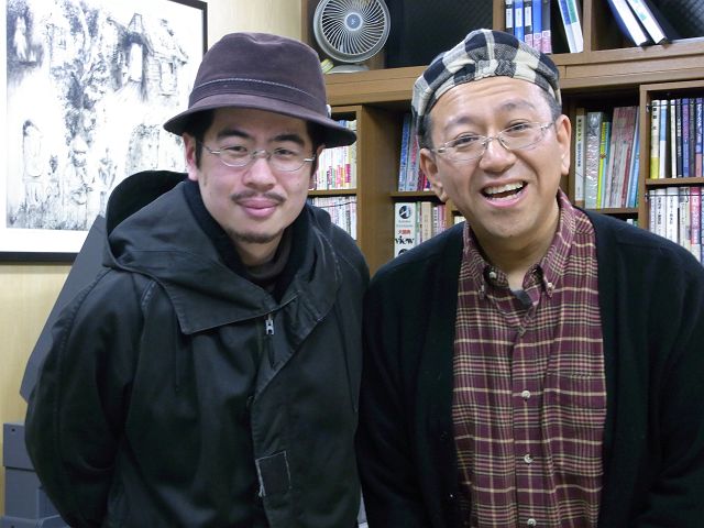 西川魯介先生がお年始に来てくれました からまんブログ