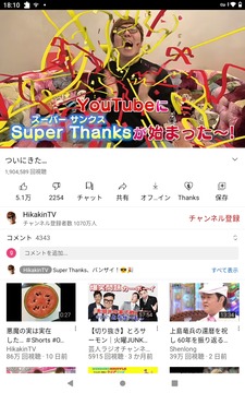 ヒカキンスーパーサンクス