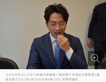 小泉進次郎昆虫