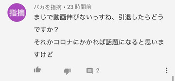 悲報 底辺vtuber成瀬鳴 アンチのコメントに腹が立ったので国語の問題にしました 2500いいね rt 大物youtubeｒ速報