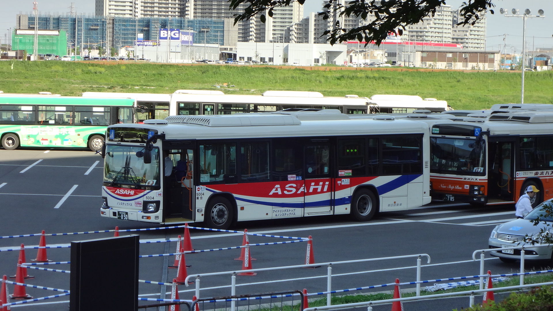 新型エルガ 朝日バス さいたまイーストの路線バス観察記 新型エルガ 朝日バス さいたまイーストの路線バス観察記