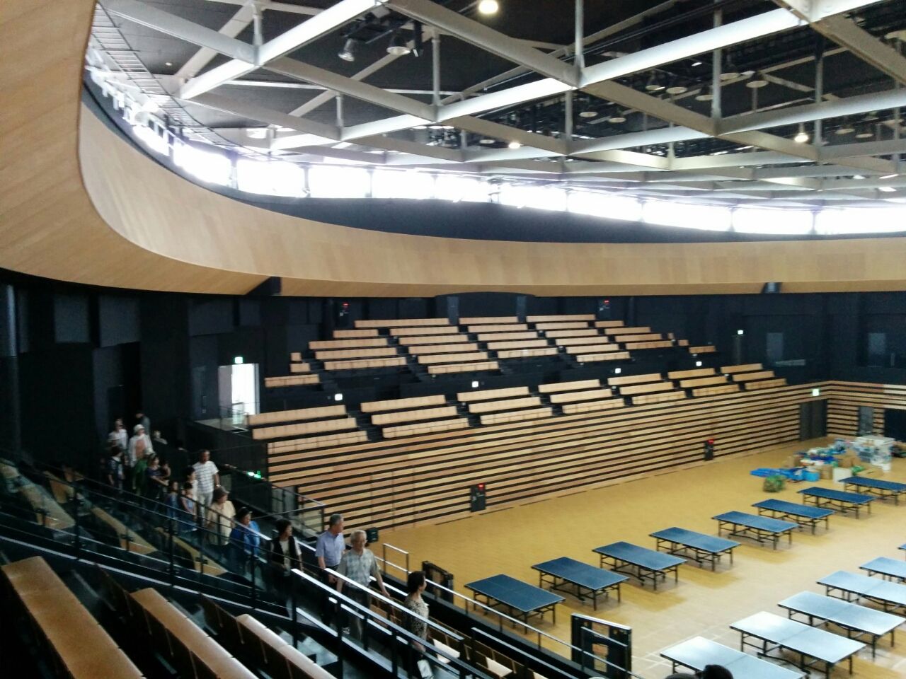 Glayのコンサートが行われた函館アリーナ明日オープン 今日特別見学会へ行って来ました 函館発 ぼうけんの旅 Glayのコンサートが行われた函館アリーナ明日オープン 今日特別見学会へ行って来ました 函館発 ぼうけんの旅
