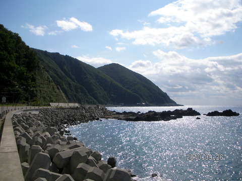 27 今金町、せたな町　廃校巡り　車で 091