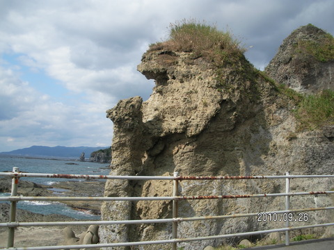 27 今金町、せたな町　廃校巡り　車で 109