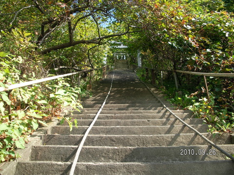 27 今金町、せたな町　廃校巡り　車で 096