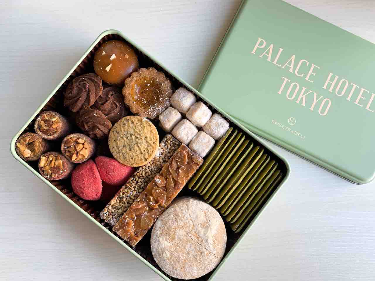 パレスホテルのクッキー缶 とうきょうやさいびより パレスホテルのクッキー缶 とうきょうやさいびより