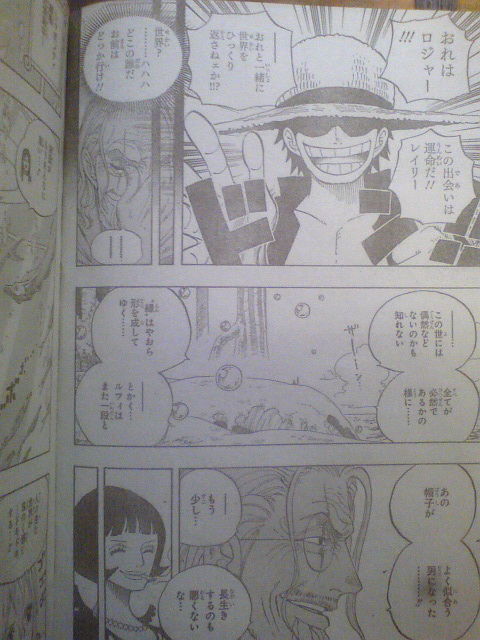 レイリーがエースを無視してルフィとロジャーを重ねるシーン 麦わらwanted