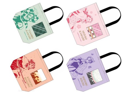 鬼滅の刃　ufotable　花火大会　ステッカーくじ　トートバッグ 鬼滅の刃 ufotableカフェ 花火大会 非売品 当選品 トートバック