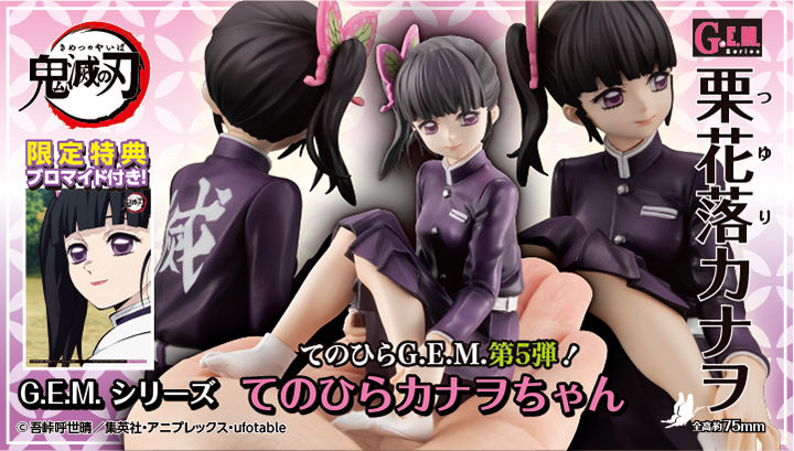 てのひら時透さん カナヲちゃん 鬼滅の刃 抽選販売】G.E.M.シリーズ 鬼滅の刃 てのひらカナヲちゃん