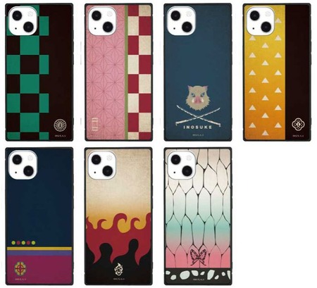 鬼滅の刃 iPhone 対応 スクエアガラスケース : 鬼滅の刃GOODS ～グッズ
