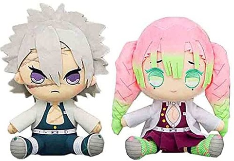 鬼滅の刃ぬいぐるみ5体　タグ付き BANDAI 鬼滅の刃 Chibiぬいぐるみ 魘夢 (えんむ) 第5弾 きめつの