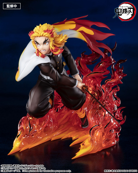 BANDAI - Ｂ賞　煉獄 B賞 Revible Moment 竈門炭治郎&煉獄杏寿郎 フィギュア 一番くじ