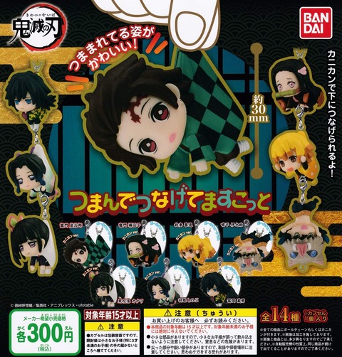 鬼滅の刃 つまんでつなげてますこっと : 鬼滅の刃GOODS ～グッズ