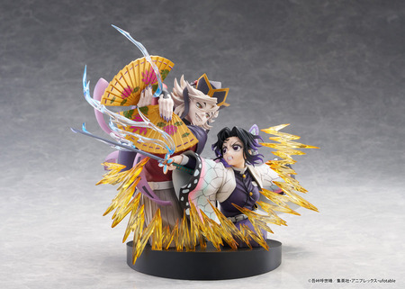 鬼滅の刃 童磨、しのぶ　フィギュアセット 鬼滅の刃 胡蝶しのぶ＆童磨 ノンスケールフィギュア : 鬼滅の刃GOODS