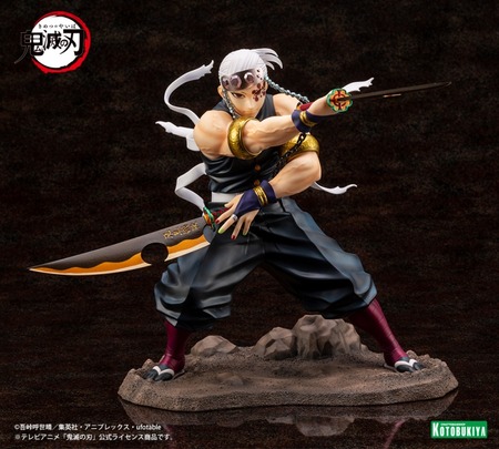 ARTFX J 宇髄天元 「鬼滅の刃」 1/8 PVC製塗装済み完成品 ARTFX J 鬼滅の刃 宇髄天元 1/8 完成品フィギュア[コトブキヤ