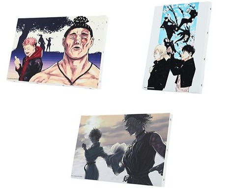 呪術廻戦 ビジュアルアート・イラストボード　A賞＆B賞 3種類セット 呪術廻戦 ビジュアルアート・イラストボード A賞＆B賞 3種類