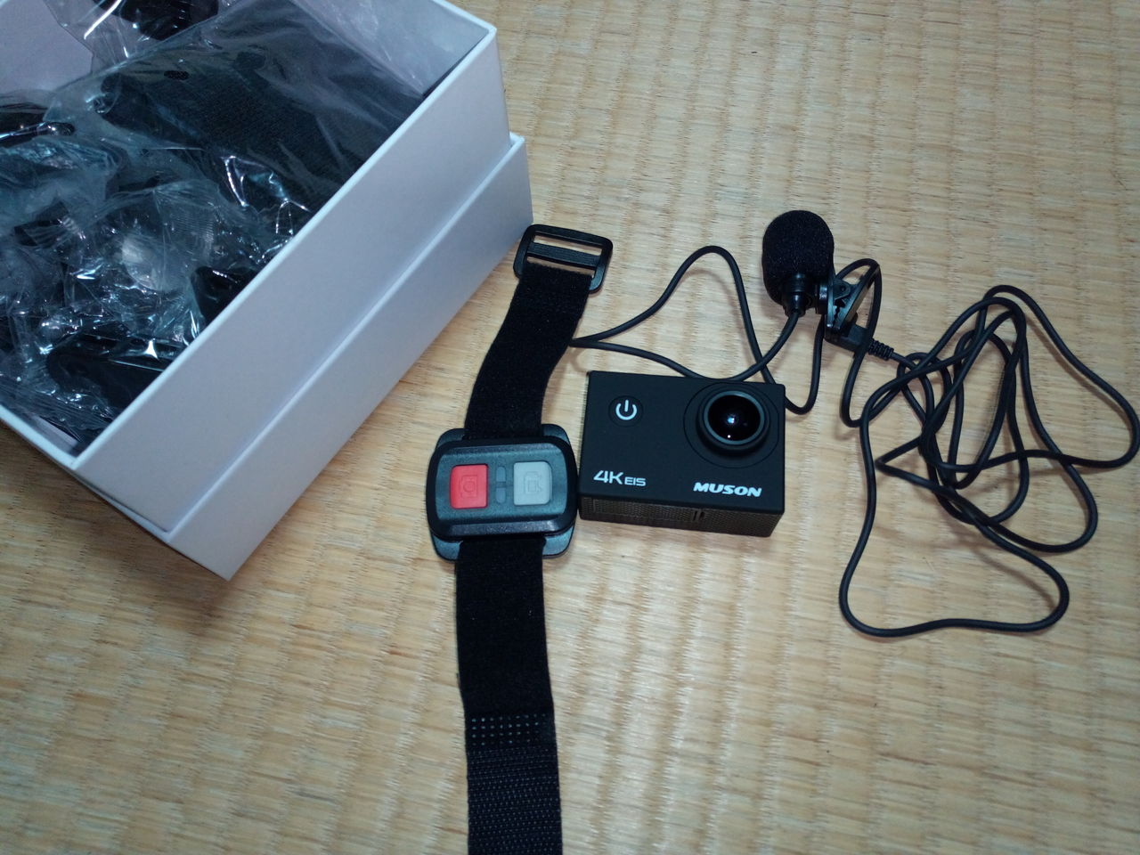 3台目の中華アクションカメラ Muson Mc10 生活雑感